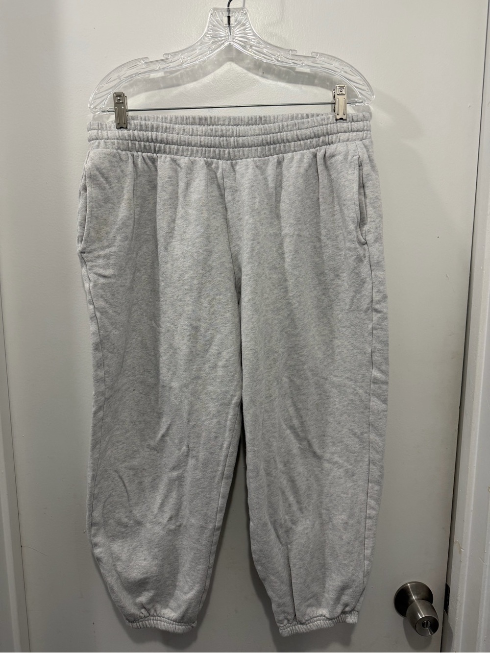 Old Navy Light Gray Women's Track Joggers